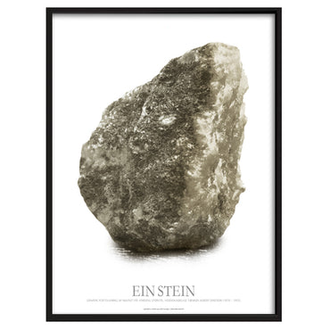 EIN STEIN Grafisk fortolkning af NAVNET PÅ verdens største, videnskabelige tænker ALBERT EINSTEIN