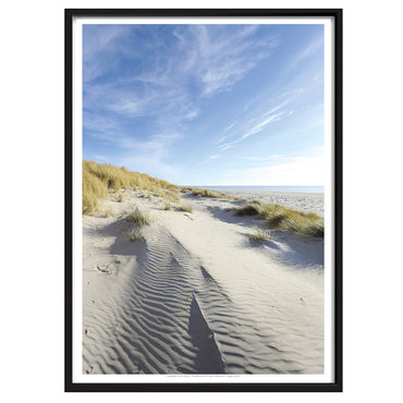 Plakat - Bølge i sand