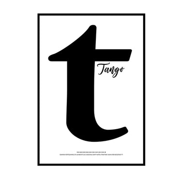 Bogstavet T - Det 20. bogstav i alfabetet