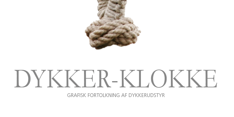 Dykker-klokke - Grafisk fortolkning af dykkerudstyr