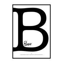 Bogstavet B - Det 2. bogstav i alfabetet