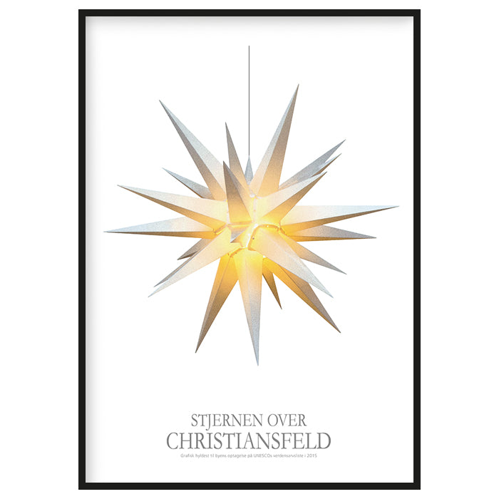 Plakat - Stjernen over Christiansfeld