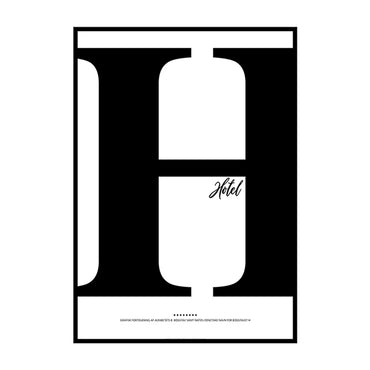 Bogstavet H - Det 8. bogstav i alfabetet