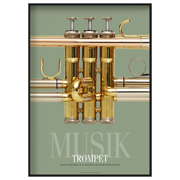 Plakat - Musik Trompet