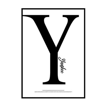 Bogstavet Y - Det 25. bogstav i alfabetet