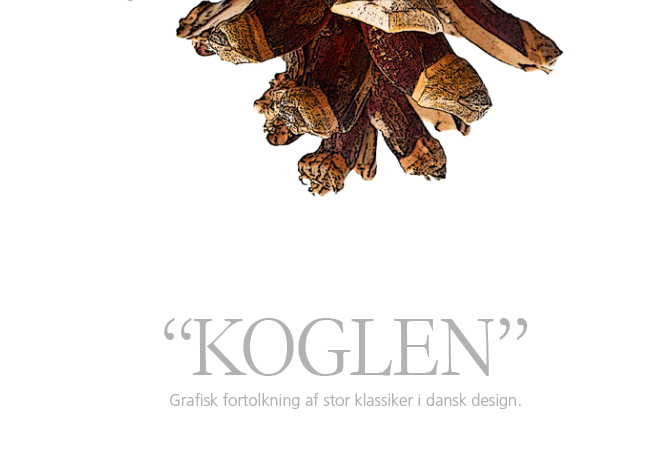 KOGLEN - Grafisk fortolkning af Dansk design klassiker